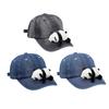 Adult Multi-color Baseball Cap Summer Washed Denim Outdoor Sports Sunproof Hat