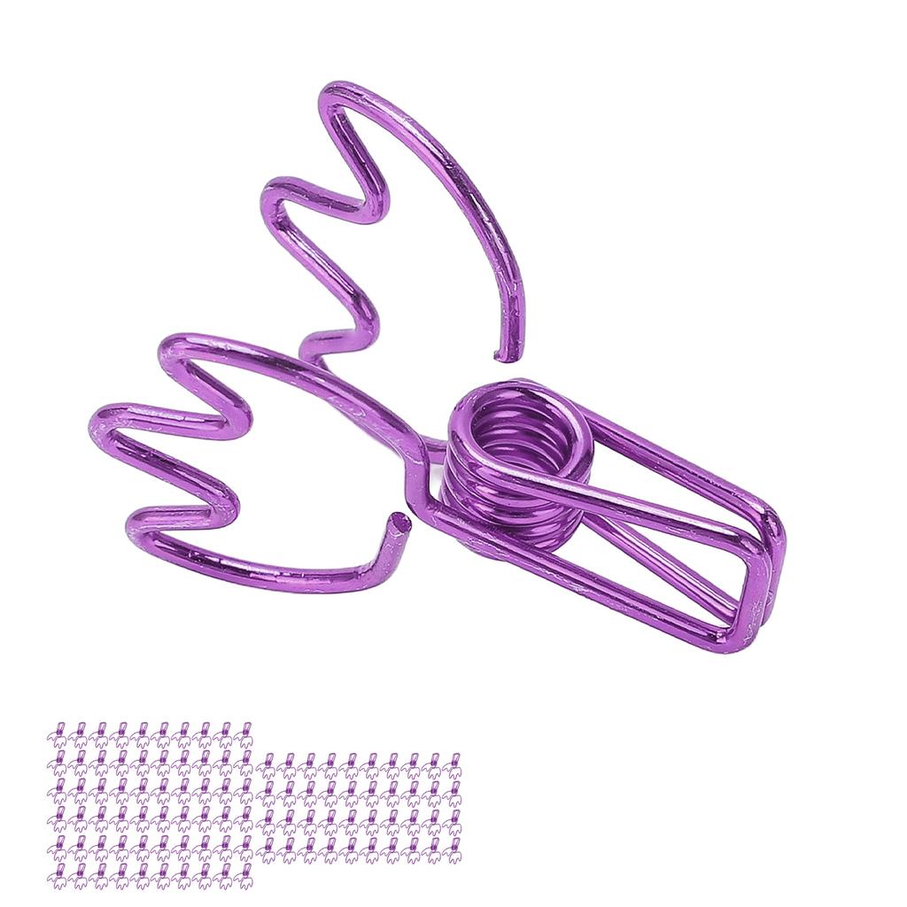 100Pcs Crown Shape Paper Clips Cartoon Cute Metal Binder Clips for Office Supplies School Document Ticket Handbook
