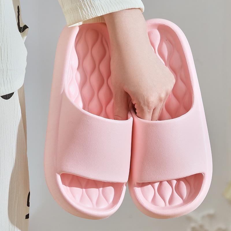 Slippers women's home bathroom bath non-slip summer couple sandals men's indoor home