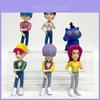 K-pop: Demon Hunters Themed Boy Group Figurine Blind Box, Full Set Mini Star Toy For Collection And Gift