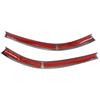 2 buc Benzi Decorative Laterale pentru Consola Centrală Auto Trim pentru Mercedes Benz A W176 CLA C117 GLA X156