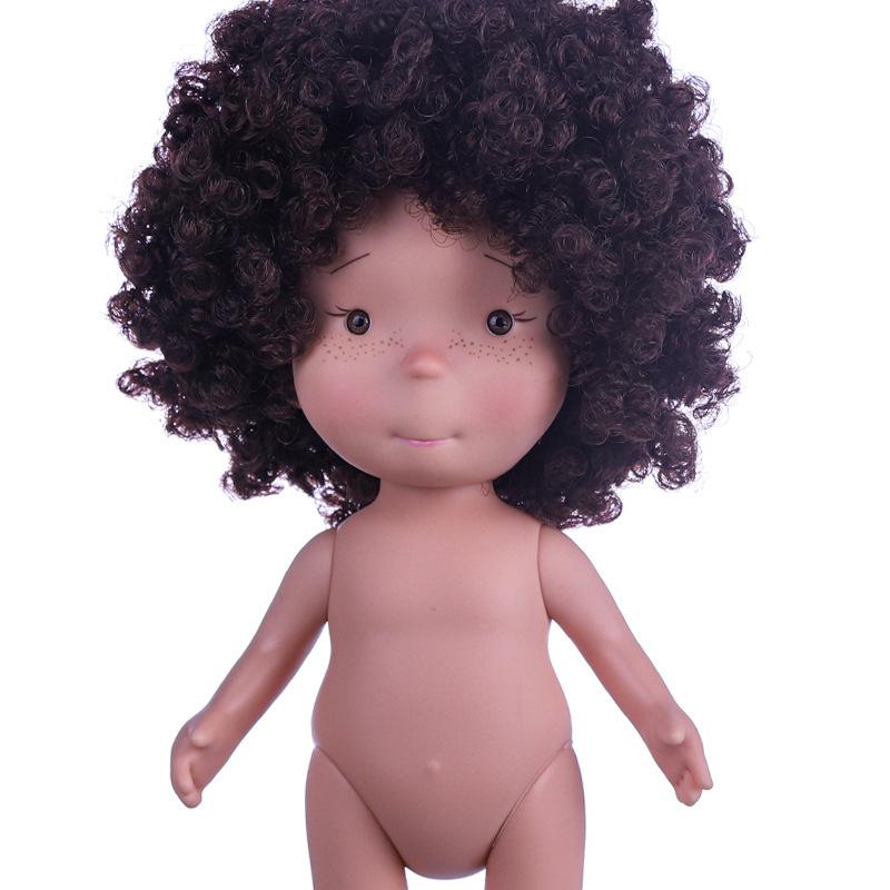 New Mia 24Cm Vinyl Naked Dolls With Movable Joints Waldorf Diy Custom Play Dolls For Kids Pretend Play Handmade Craft Toys