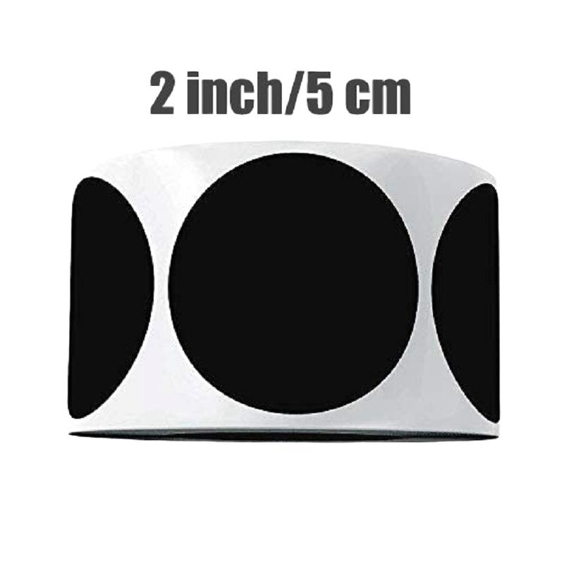 500Pcs/Roll 3 Styles Removable Blackboard Stickers Waterproof Chalkboard Labels 1.37*2.16In For Home & Kitchen