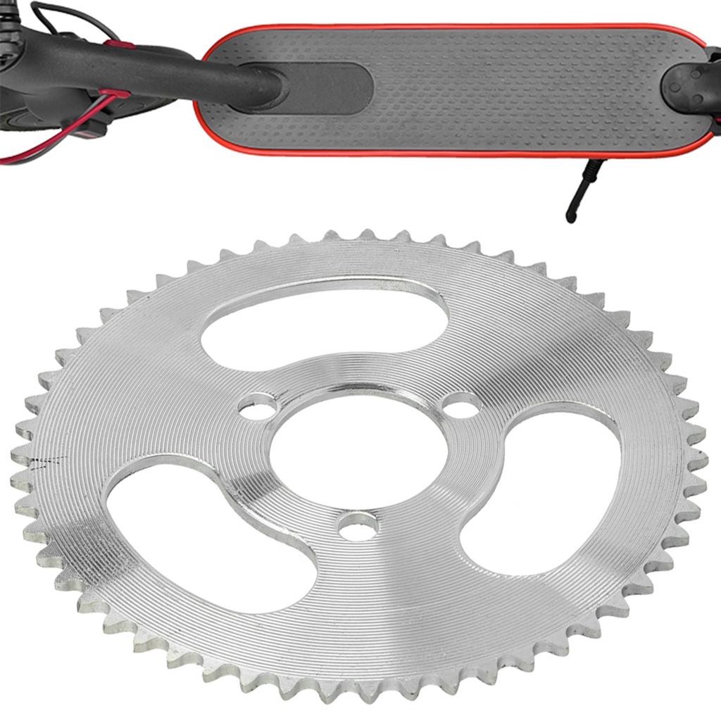 Metall 55 Zahn 25H 3 Löcher Kurbelgarnitur Getriebe Platte Elektrische Roller Kettenrad Zubehör