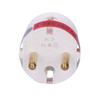 Low plug 2P 16a white