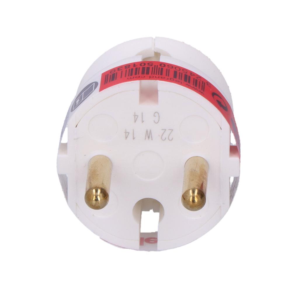 Low plug 2P 16a white