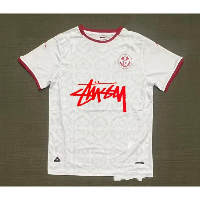 2627 Football Jersey Unisex Womens Short Sleeve Sports Shirt Soccer Training Match