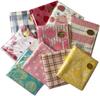Set of 10 Gauze Jacquard Towel Colors and Patterns Includes Gift Individually Perfect for Small Thank You Return Small Business Retirement Moving 25 x