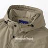 Mark Fairwhale Men's Hooded Windproof Cargo Jacket