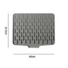 Silicone Kitchen Mat Shock Absorption Non Slip For Food Prep And Dish Drying
