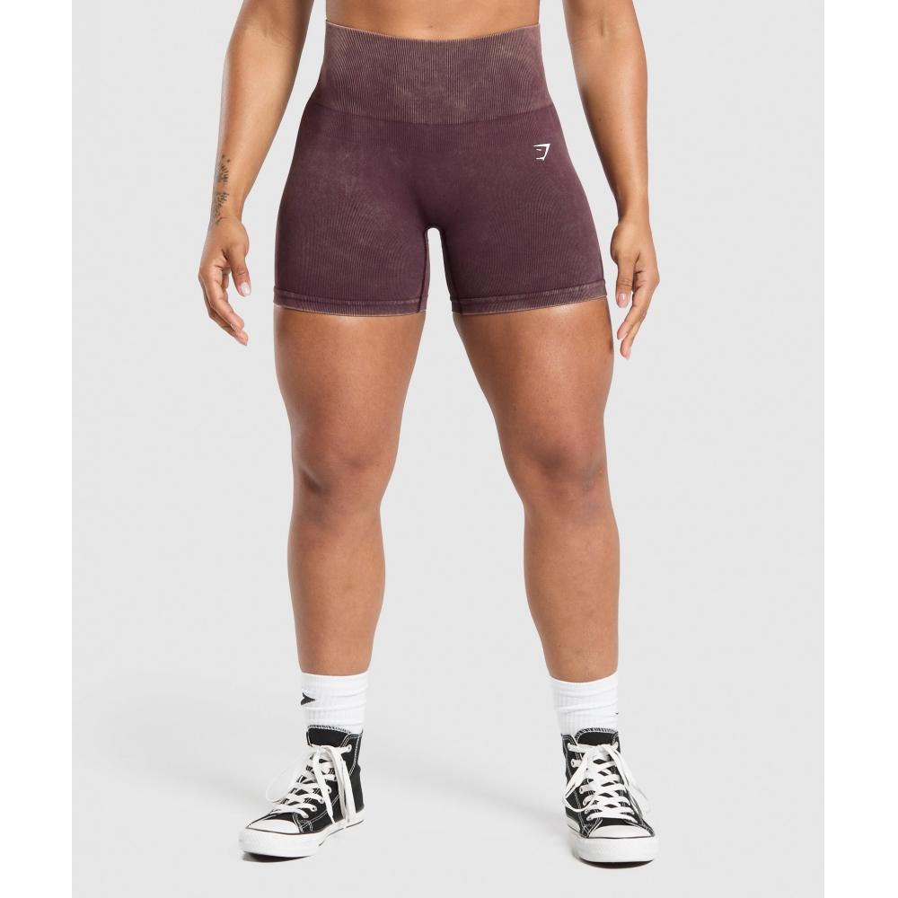 

Gymshark Gains Seamless Plain Shorts Depth Purple B2c3m Pb0x XS