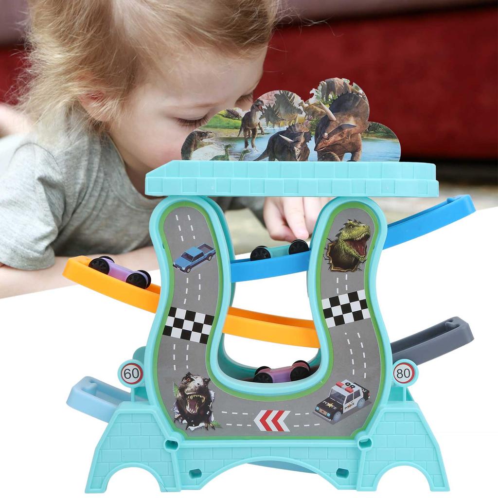 Racing Car Track Toy Set Children Toddler Kid Assembly Track Car Vehicle Toy Gift