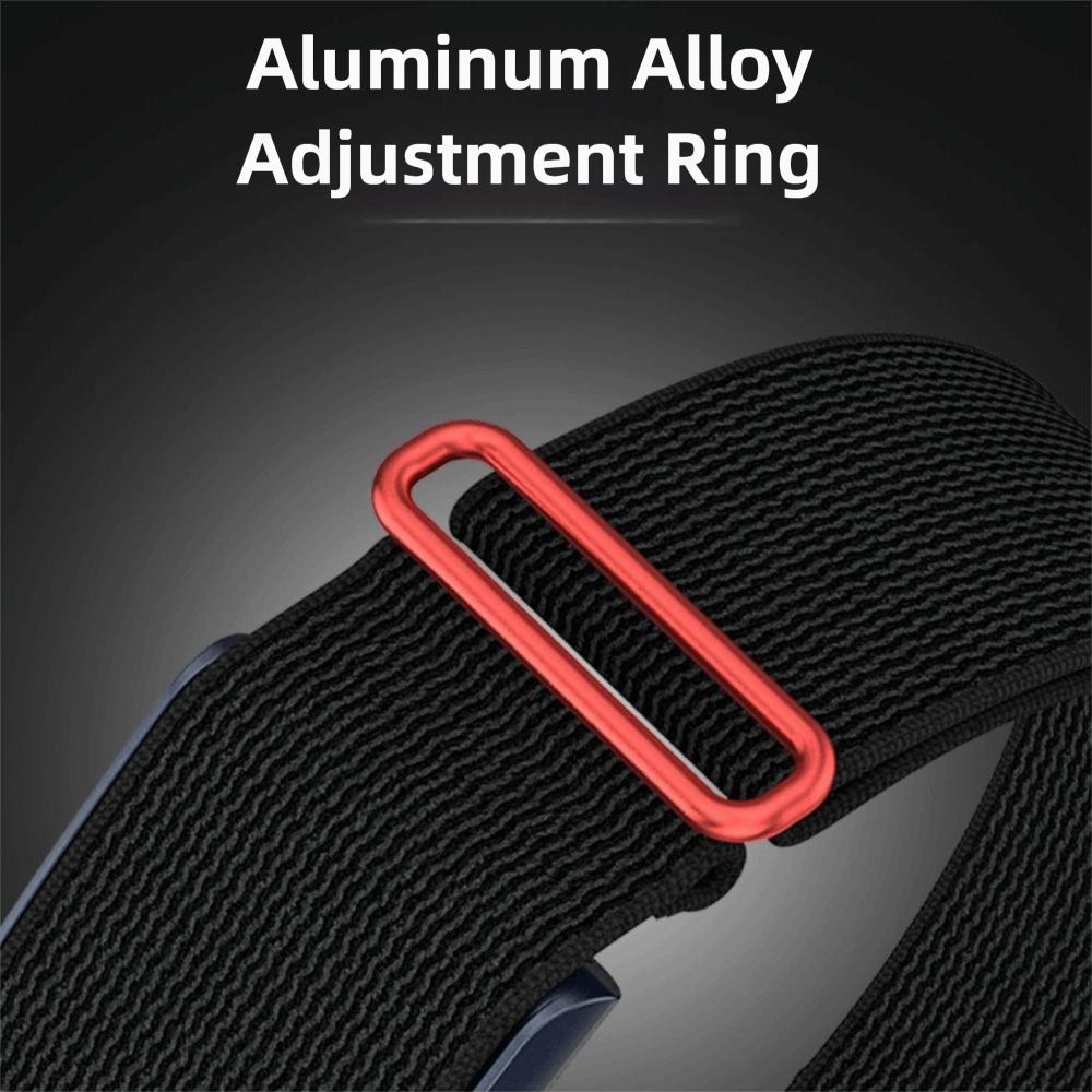 Nylon Sport Band Bicep Band Adjustable Loop Design Replacement Wristband Breathable for Amazfit Helio Strap