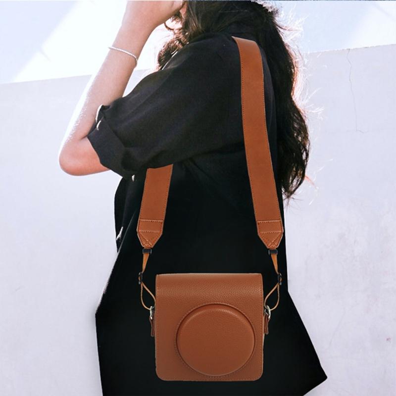 Camera Neck Shoulder Straps with Card Holder Quick Release Soft Camera Straps for DSLR SLR Cameras