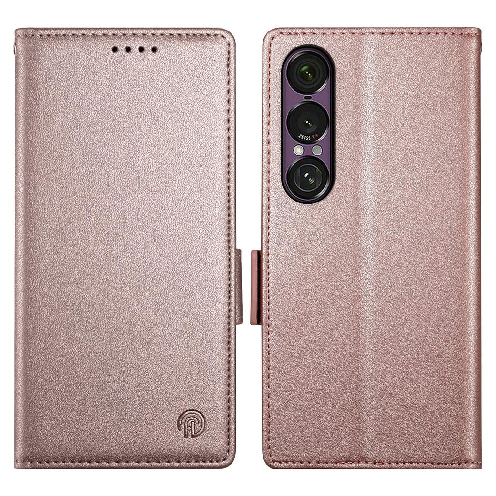 For Sony Xperia 1 VII Stand Case PU Leather Wallet Phone Cover