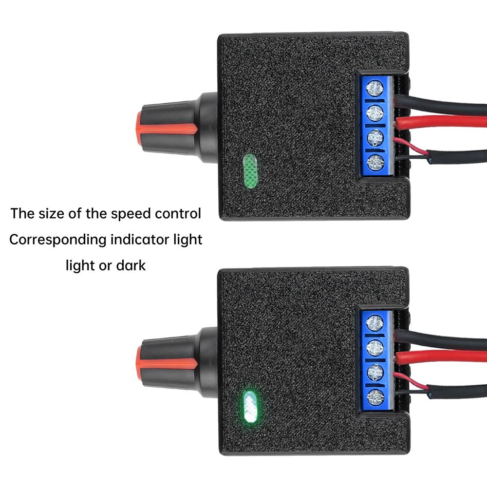 DC 5-12V 2A PWM Speed Controller Computer Violent Fan Motor Modification DIY Water Cooling Radiator Speed Controller Module