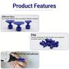12pcs Repair Tool Auto Maintenance Tool Dents Puller Sheet Dents Removal Sheet Dents Removal Pulling Sheet
