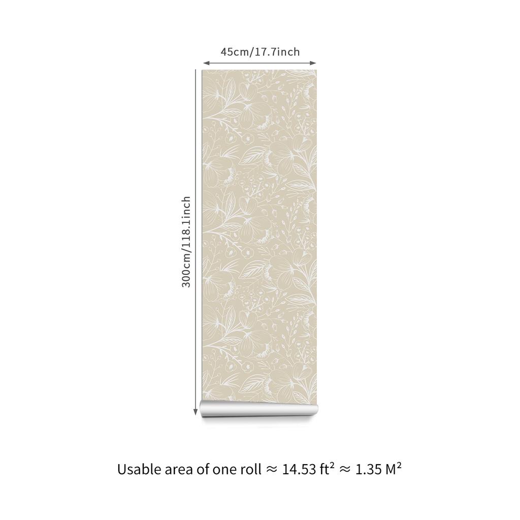 45X300Cm Selbstklebender Wandaufkleber Tapete Kunstmuster Heimdekoration Küche Wohnzimmer Wasserdicht Und Ölfest PVC-Tapete