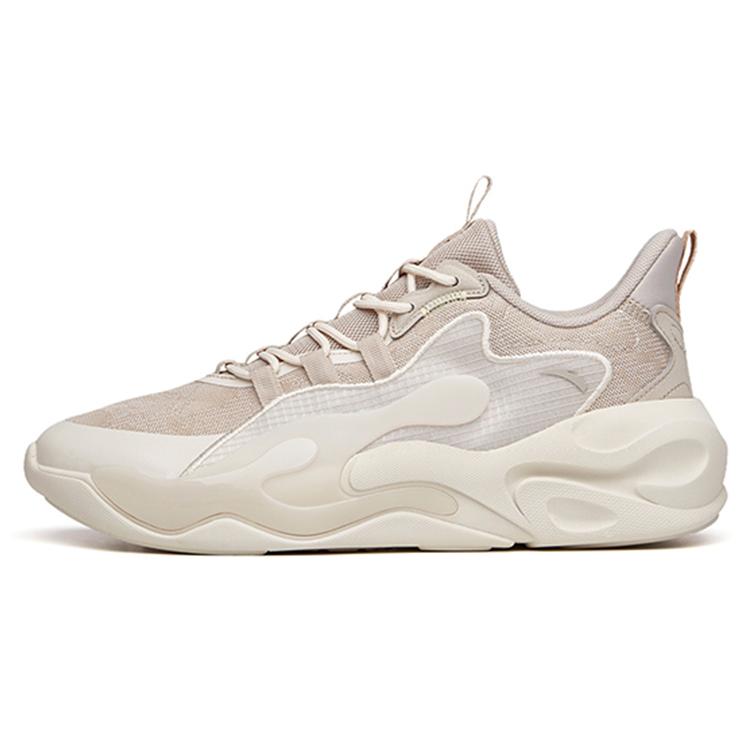 New Anta Chaobai 1.0 Low-Top Sports Casual Shoes Men's Muddy Sandy Gray 112238842S-3