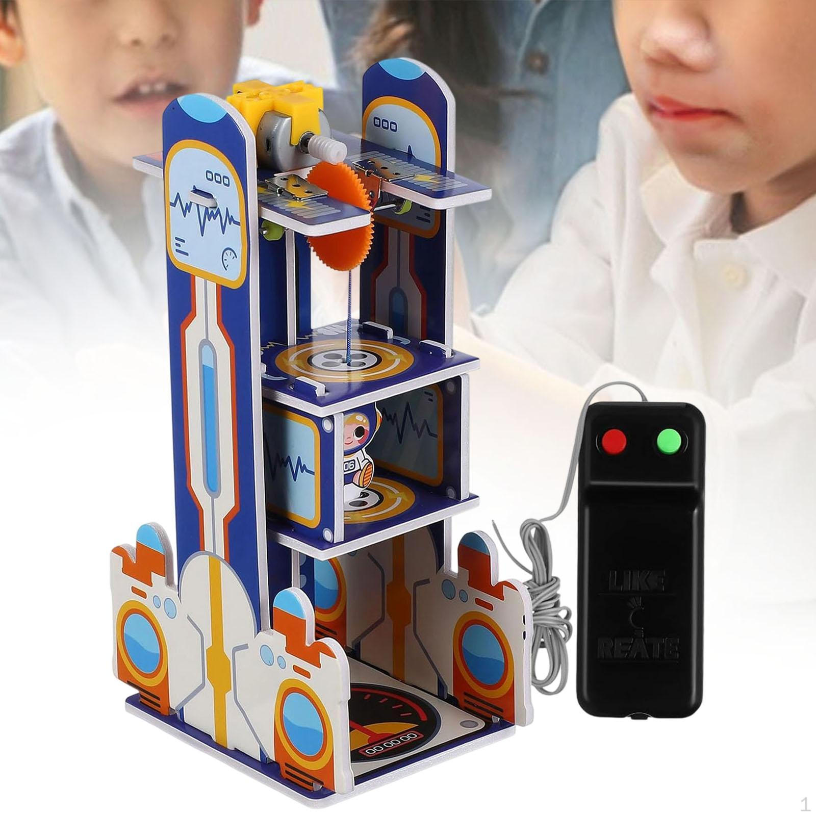 

Іграшка-ліфт своїми руками, навчальний набір для наукових експериментів для дітей, пакет матеріалів, шкільні проєкти для