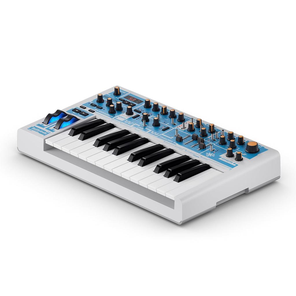 Novation Bass Station II Swifty Edition Limited edition paraphonic analog bass synthesizer with 60 new artist AFX USB dual and unique – patches,