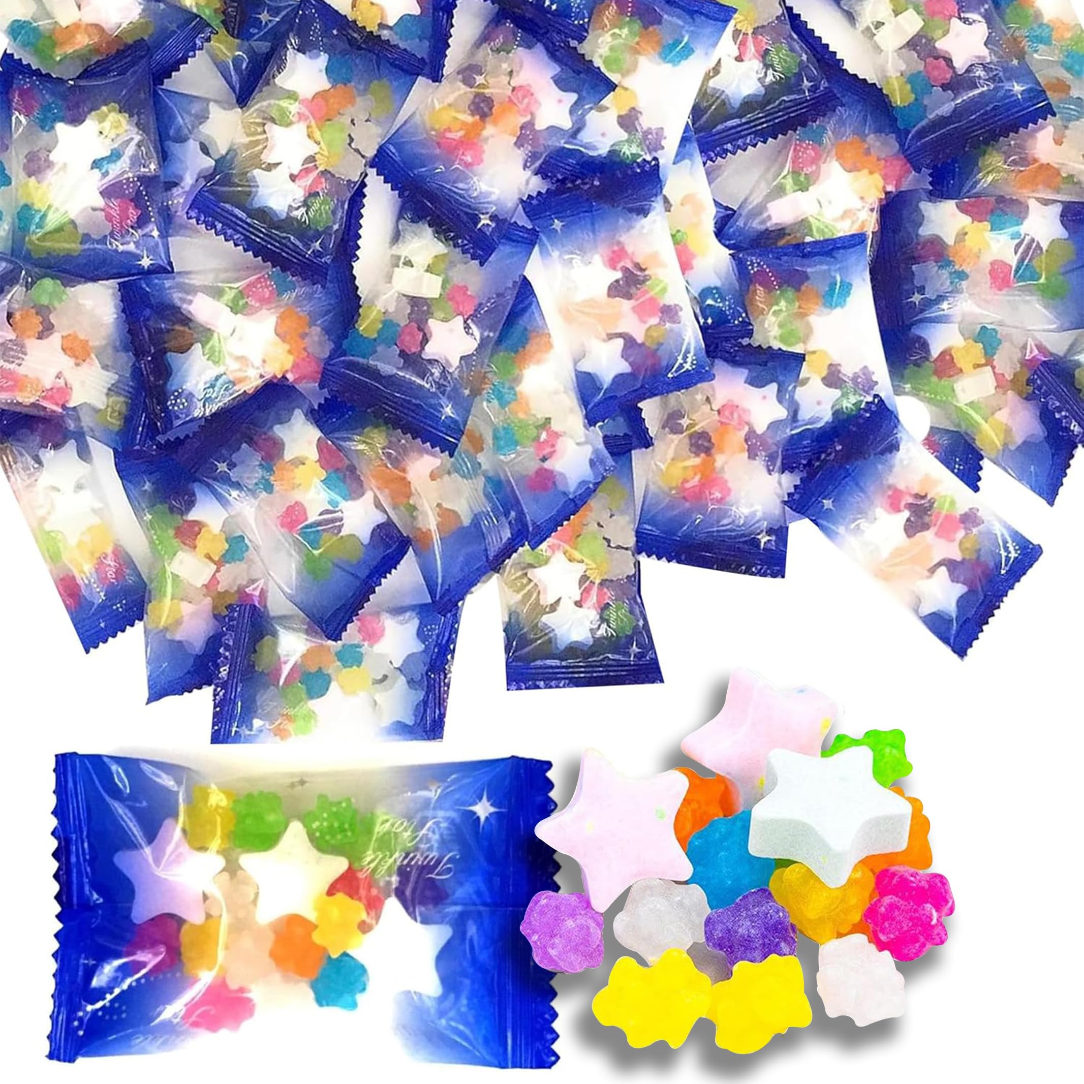 

Конфеты Star Ramune Konpeito Конпейто в индивидуальной упаковке 250 г Рамунэ Маленькие пакетики Star 28 [Танабата Рамунэ] [Алнека] (250 г примерно. куски)