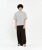 SIGNATURE Single-Pleat Wide Slacks [Deep Brown]
