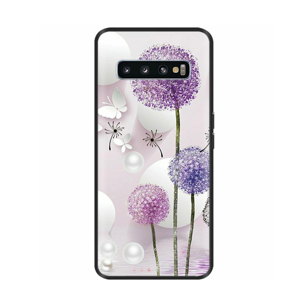 Shockproof Cover For Samsung Galaxy S10 Phone Case Animals Painted Shell For Samsung S10 Plus S10+ S 10 Soft Silicone Back Cover