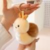 Adorable Funny Keyring Soft Animal Bag Pendant Mini Insect Series Plush Keychain  Kid