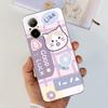 For OPPO Realme C67 4G Case Cute Cartoon Clear Soft Silicone Back Cover For Realme C67 4G RMX3890 C 67 RealmeC67 Shockproof Case