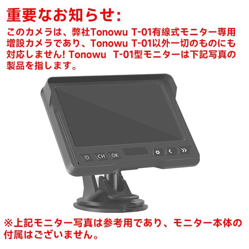 Single Back Camera Only Our T01 Monitor Fits All