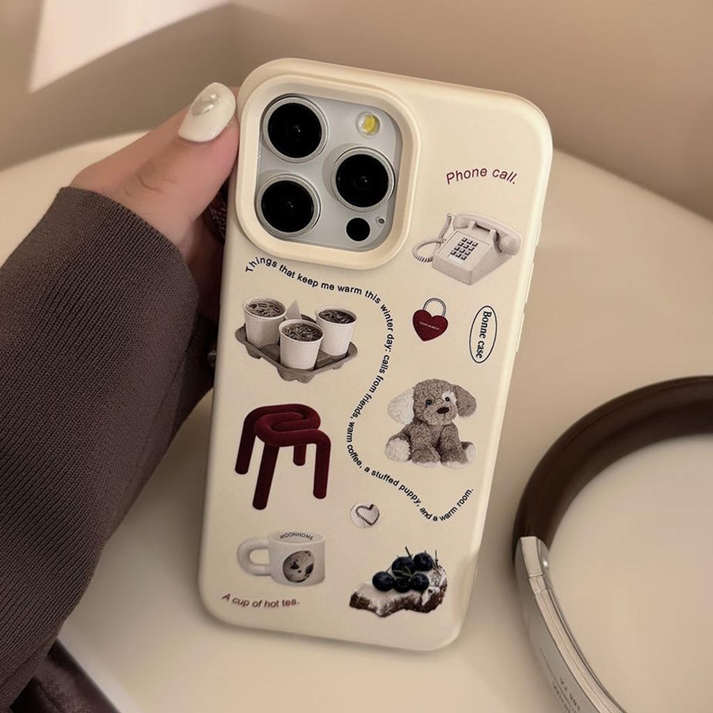 New Glutinous Rice Jelly Mobile Phone Case, Frosted Shell, Cute E-commerce Mobile Phone Case, Light Luxury and High-end Personality