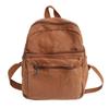 Damen Retro Gewaschene Canvas Handtasche Schultertasche - Lässiger Leichter Rucksack für Studenten