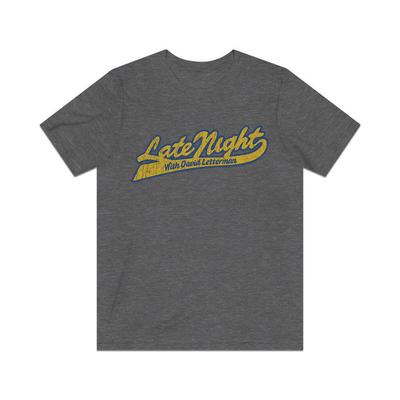 Late Night With David Letterman 1982 Vintage Men's T-Shirt  All Size S-4XL Unisex T-Shirt