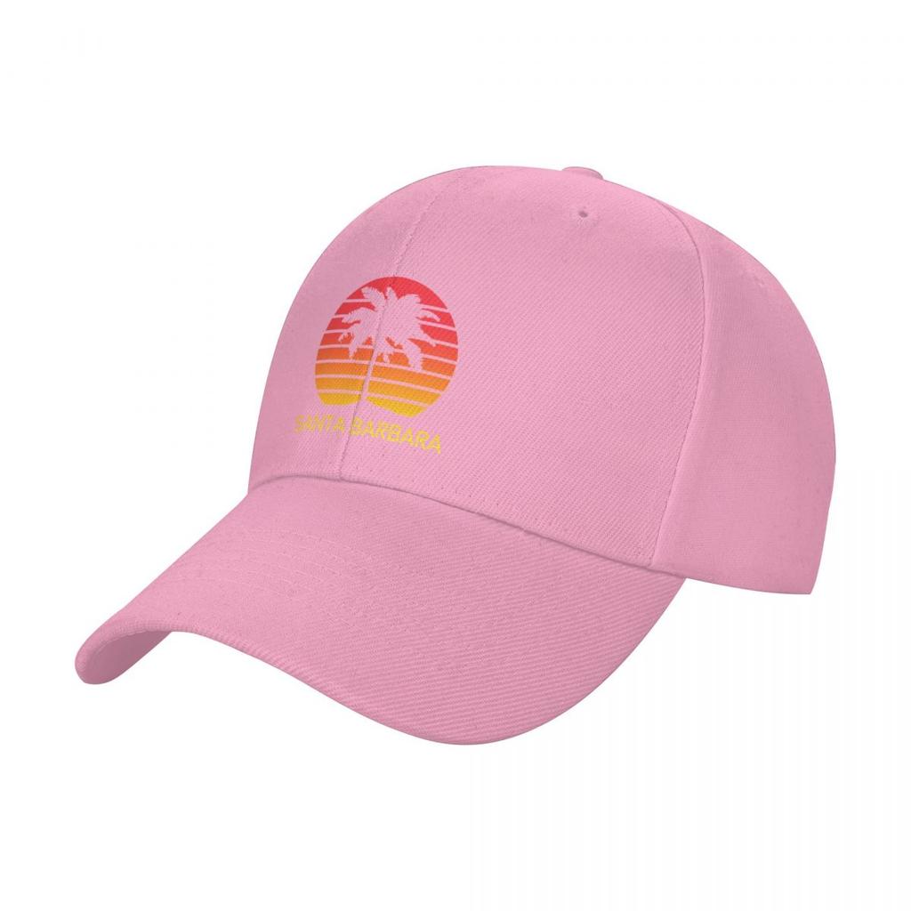 Santa Barbara Sunset Baseball Cap Rugby Funny Hats Custom Caps Christmas Hat Caps For Women Men's