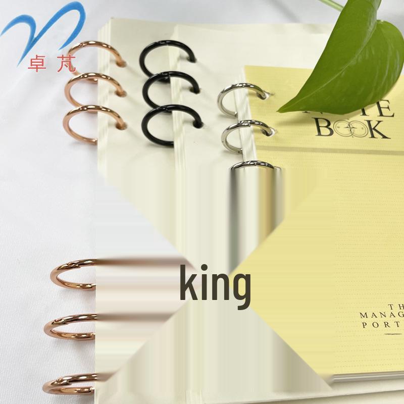 3-Ring Loose-Leaf Binder with 3-Hole Openings