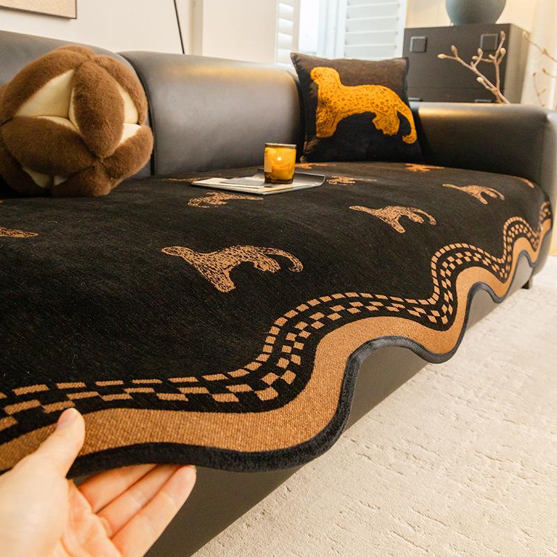 High-Grade Special-Shaped Sofa Cushion Universal In All Seasons Three Seats And One Concubine Non-Slip Sofa Seat Cushion Dust Cover