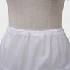 Large Two-Layer White Boneless Flower Girl Princess Skirt - Performance Costume Skirt for Girls