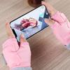 Motorcycle Riding Gloves Rechargeable Heated Gloves 360 Degree Thermal Heated Gloves Winter Windproof Warm Fingerless Gloves