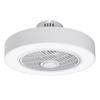 80W Acrylic Light Ceiling Fan Lamp Remote Control Three-color Dimming Ceiling Fan Household Light Decor Light