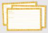Inkdotpot Recipe Card 6x4 inch Single-Sided Recipe Design Cards Border Recipe Cards Wedding-Bridal Shower-Baby Shower- Pack of