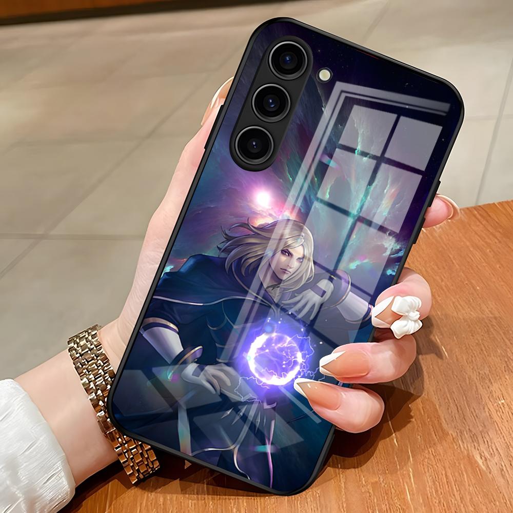 The King Of Fighters Phone Case For Samsung S26 S25 Edge Ultra S23 S22 S21 S20 Ultra Plus S24 Fe A54 A53 A25 Glass Cover