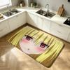 To Love Ru Golden Darkness Yami Shower Room Absorbent Small Floor Mat Soft Comfortable Decorative Foot Mat