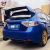 Carbon Fiber Rear Spoiler for 08-14 Subaru Impreza STI GRB