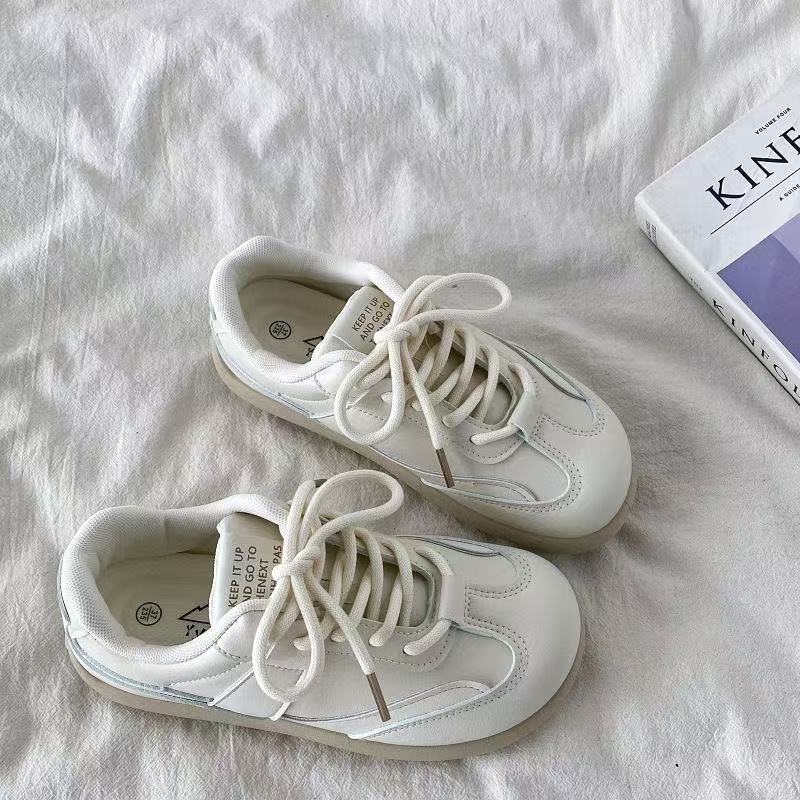 

Новые кеды женские универсальные летние туфли толстая подошва обувь в стиле ретро белые туфли 35