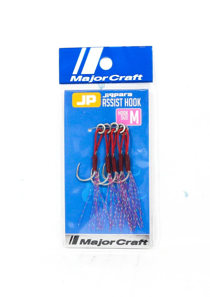 Major Craft JPS-Assist Single Hooks Size M 5 pc per pack (4487)