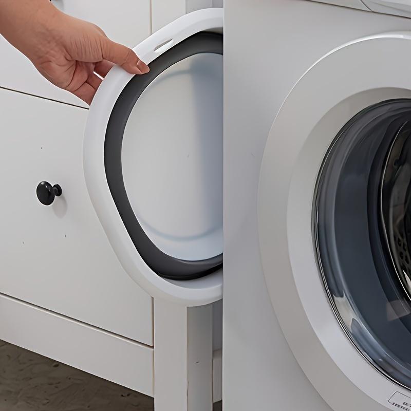 Large Collapsible Basin - Portable, for Home Use - Ideal for Washing Faces, Vegetables, and Laundry, Foot Soaking Tub