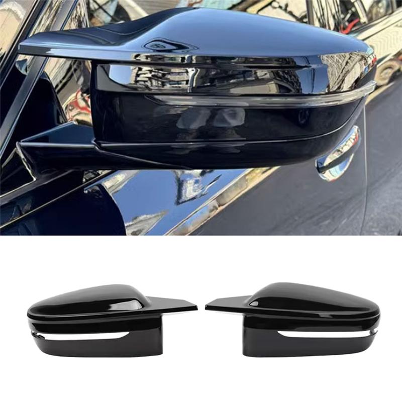 M63K-Car Side Wing Mirror Cover For BMW 3 Series 5 Series 7 Series-G20-G21-G28-G30-G38-G11-G12 Rearview Mirror Shell