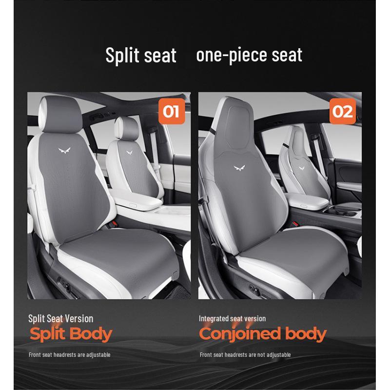 Zeekr 001/007 Universal Suede Half-Wrapped All-Season Seat Cushion SF Express Free Shipping