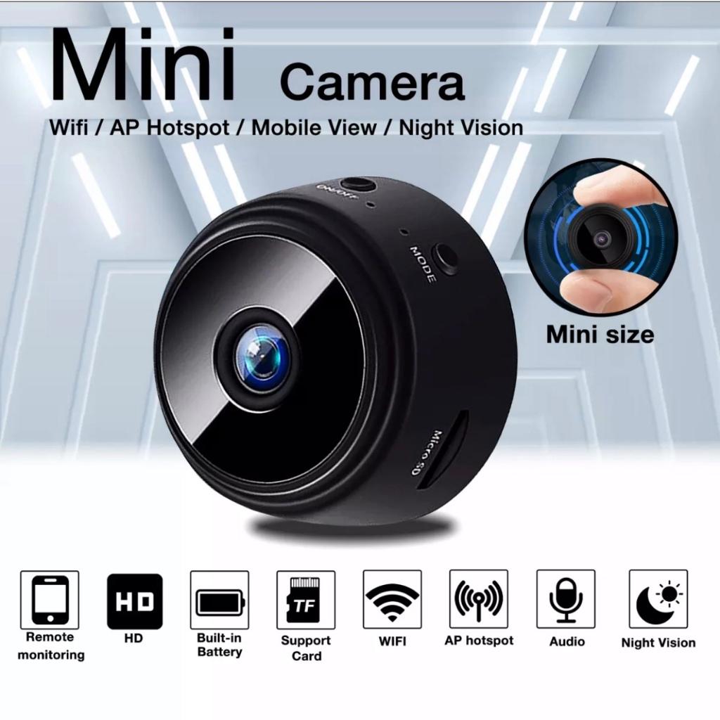 Original A9 mini camera CCTV Camera Connect To Cellphone With Voice 1080P HD Webcam Mini IP Camera 360°clear night vision cctv camera no need